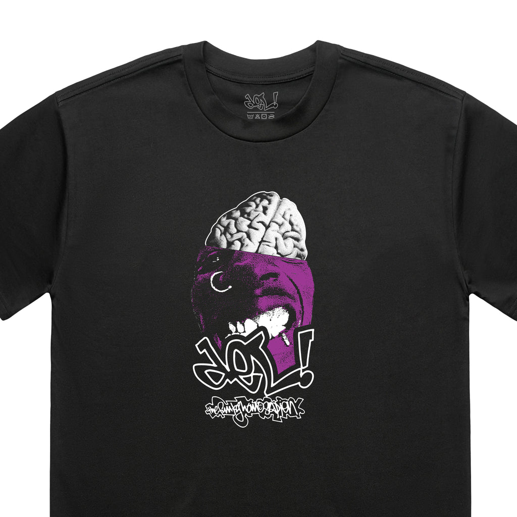 Both Sides Of The Brain Shirt (Black)