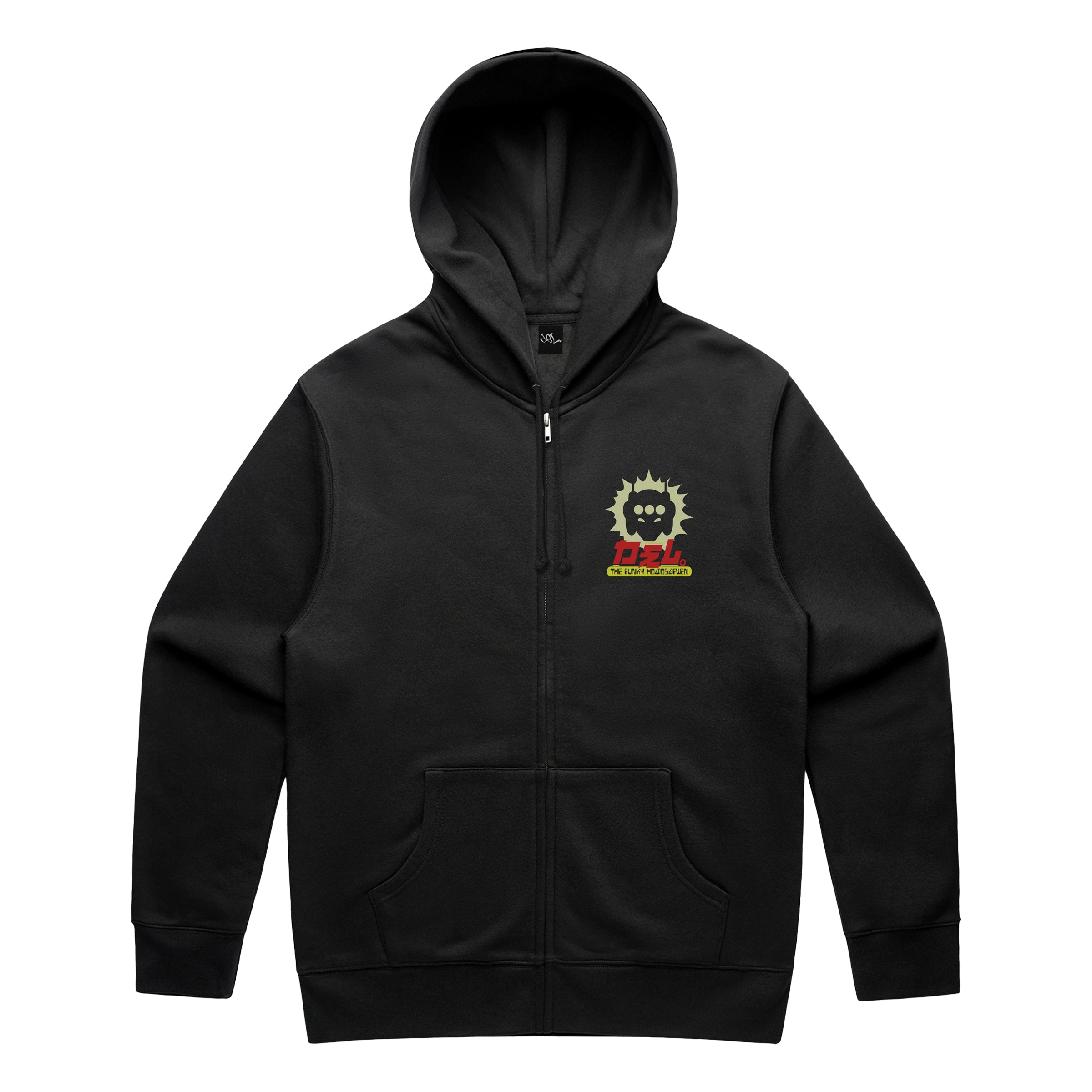 Astro Zip Hoodie (Black) – Del the Funky Homosapien
