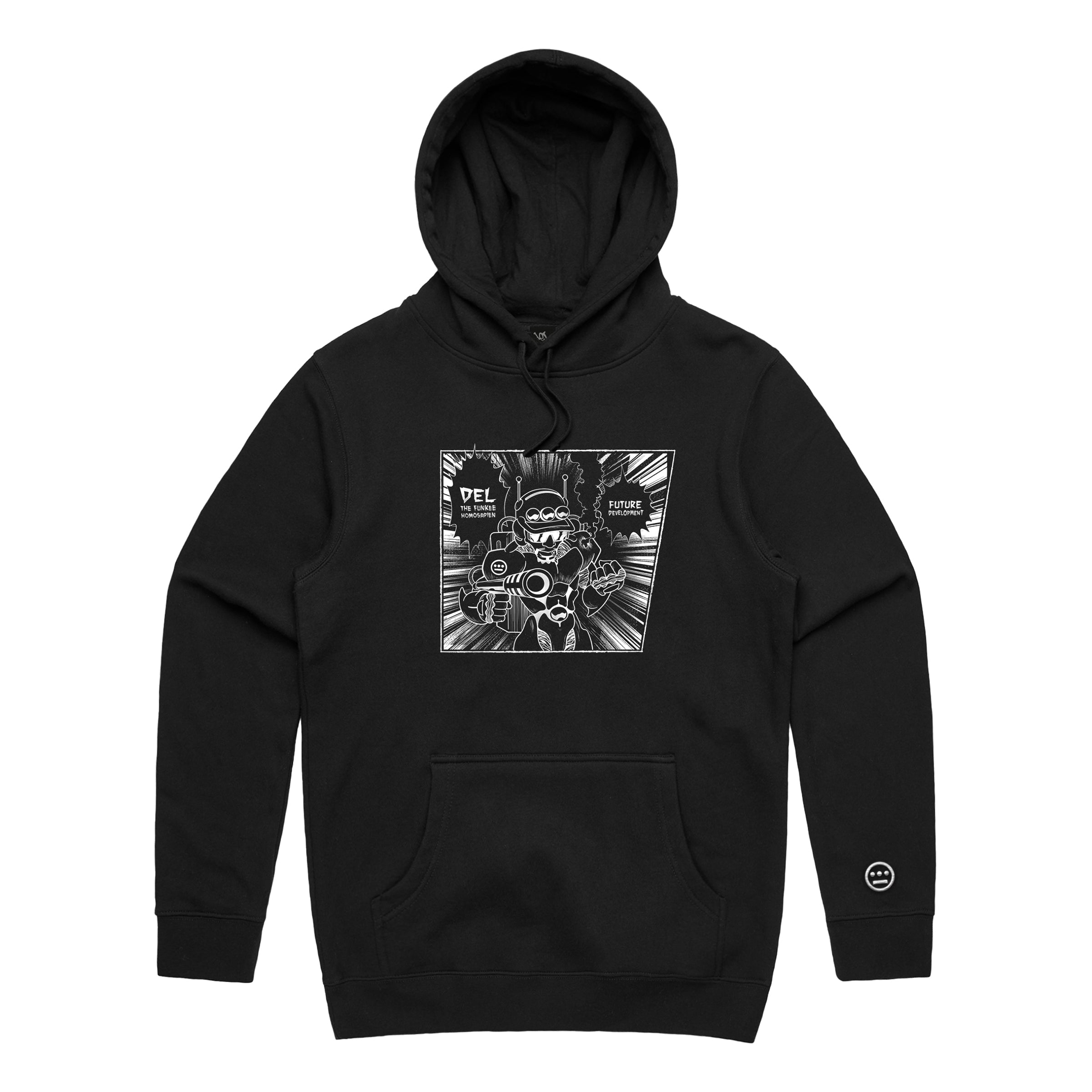 FD Redux Pullover Hoodie (Black) – Del the Funky Homosapien