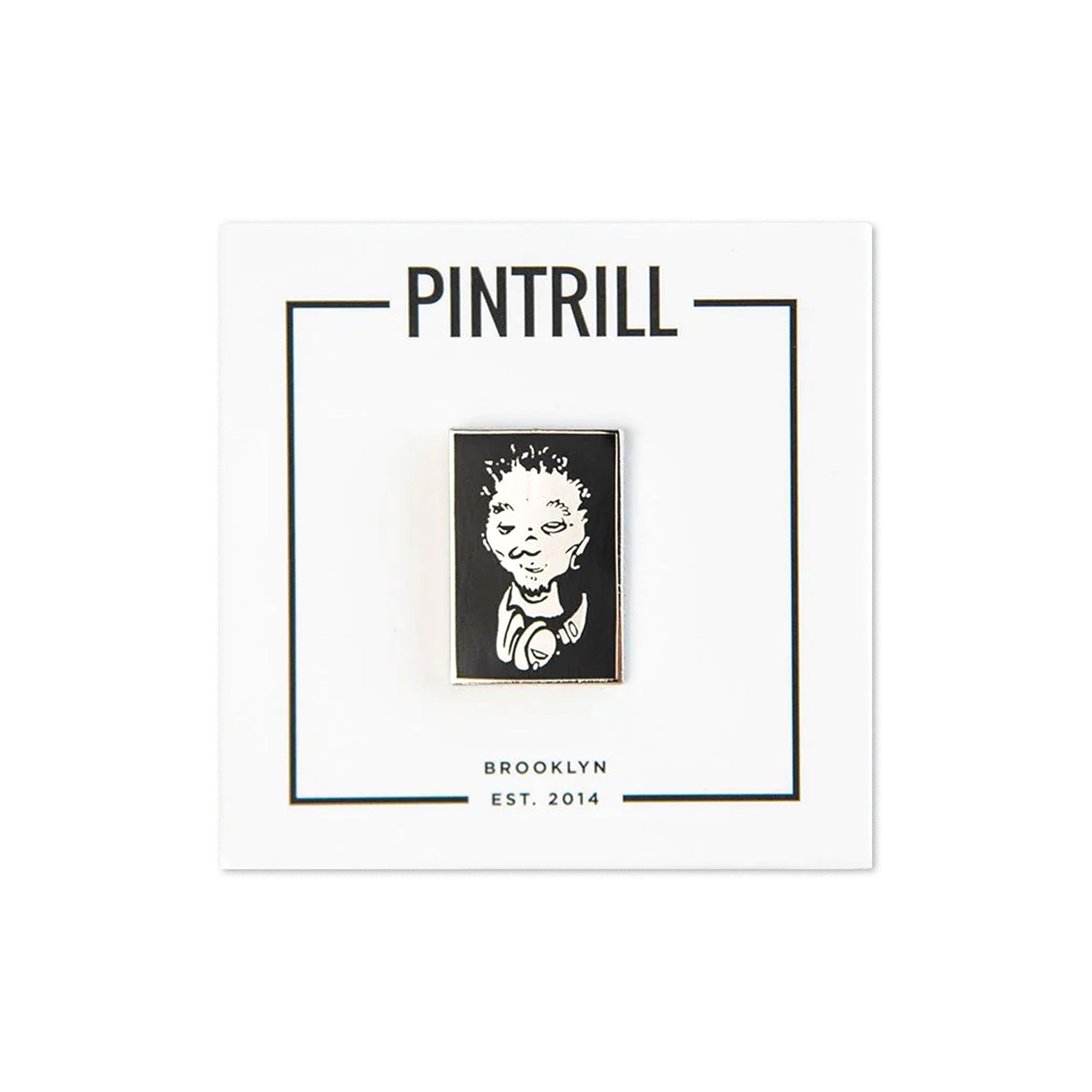 Del x Pintrill - Del Face Pin
