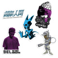 Both Sides Of The Brain Sticker Pack
