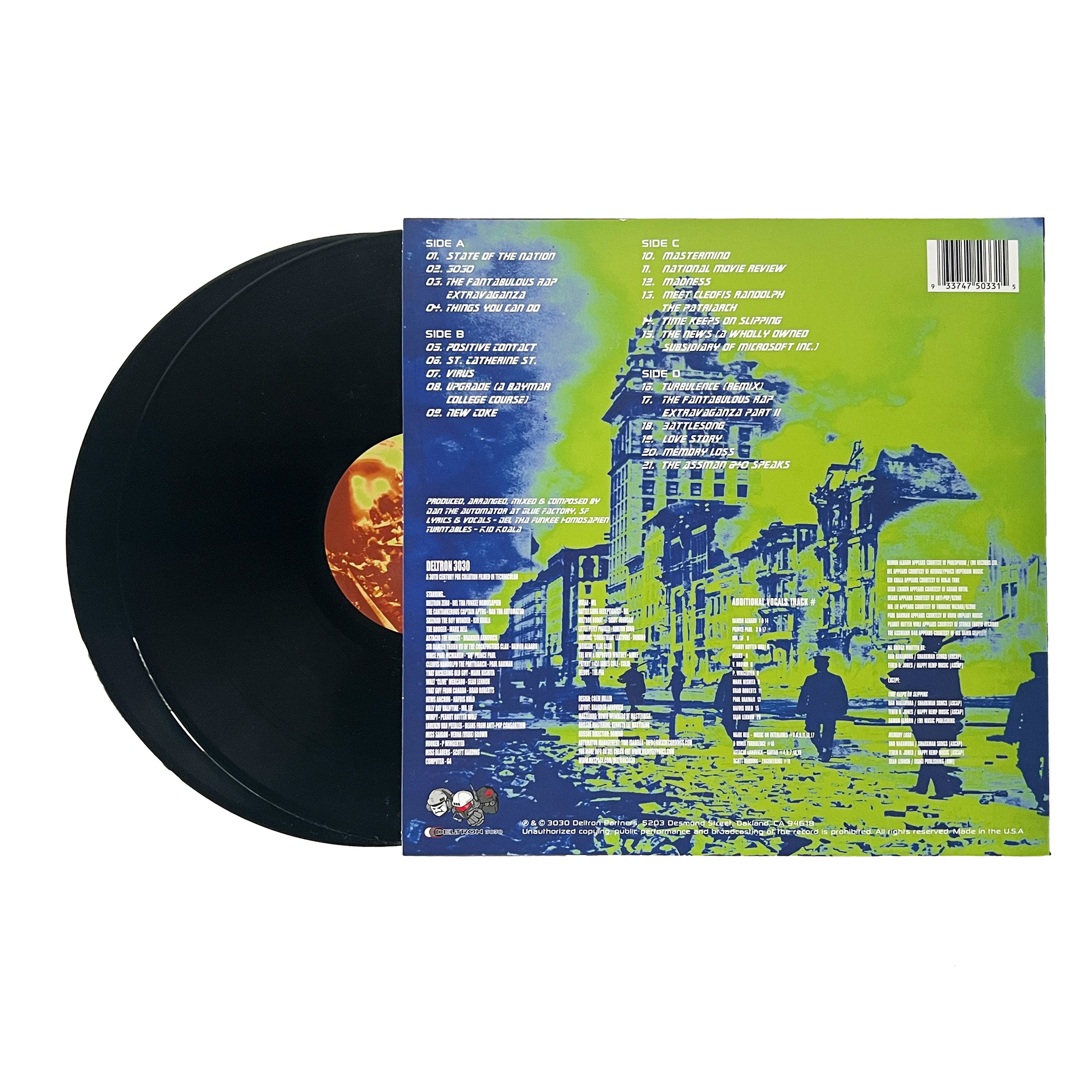 Deltron 3030 - Deltron 3030 (Vinyl) – Del the Funky Homosapien